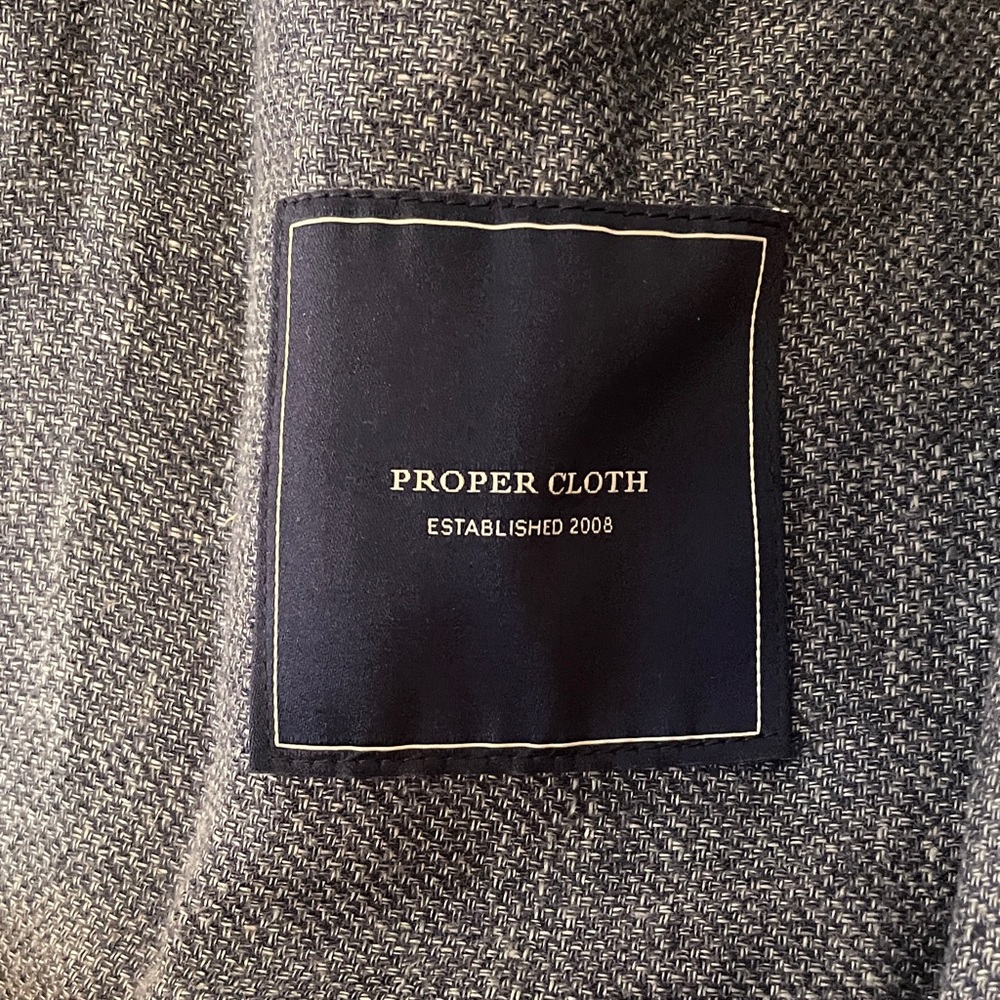 Men's Linen Jacket - Picture 2 of 2